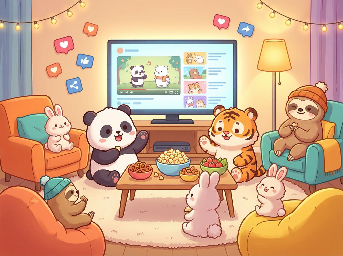 明星花社区活动视频